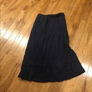 Talbots Navy straight skirt